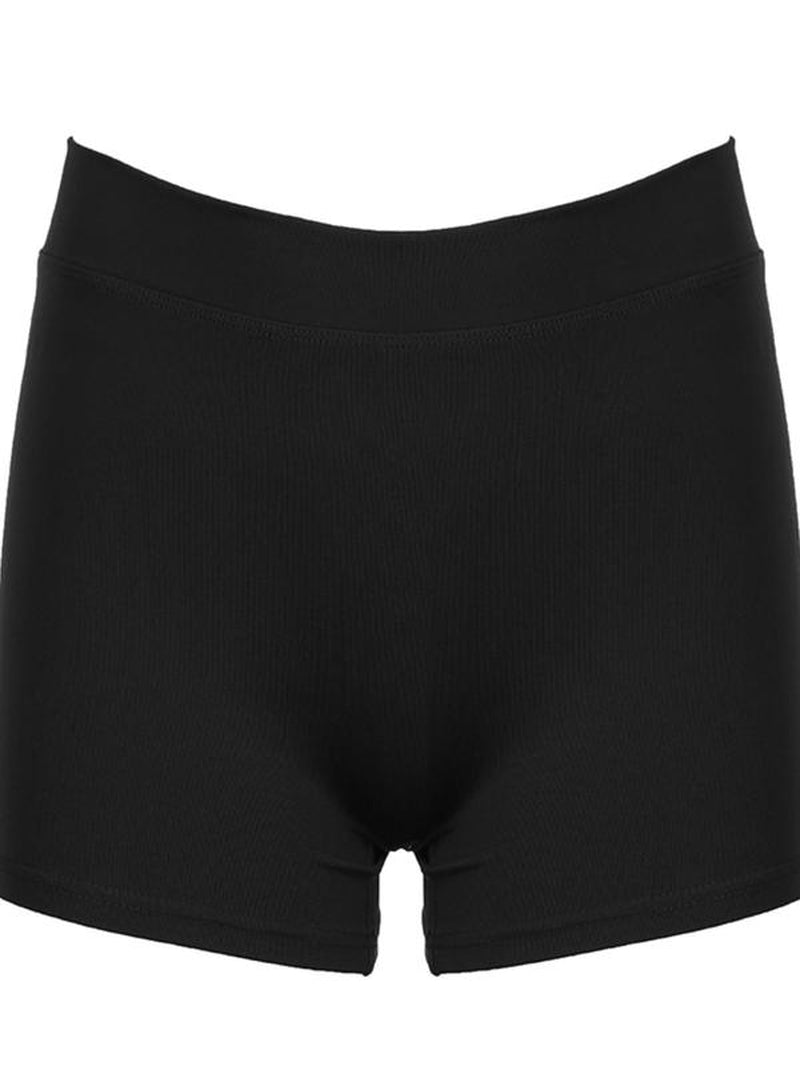 High-Waist geraffte Shorts für Damen