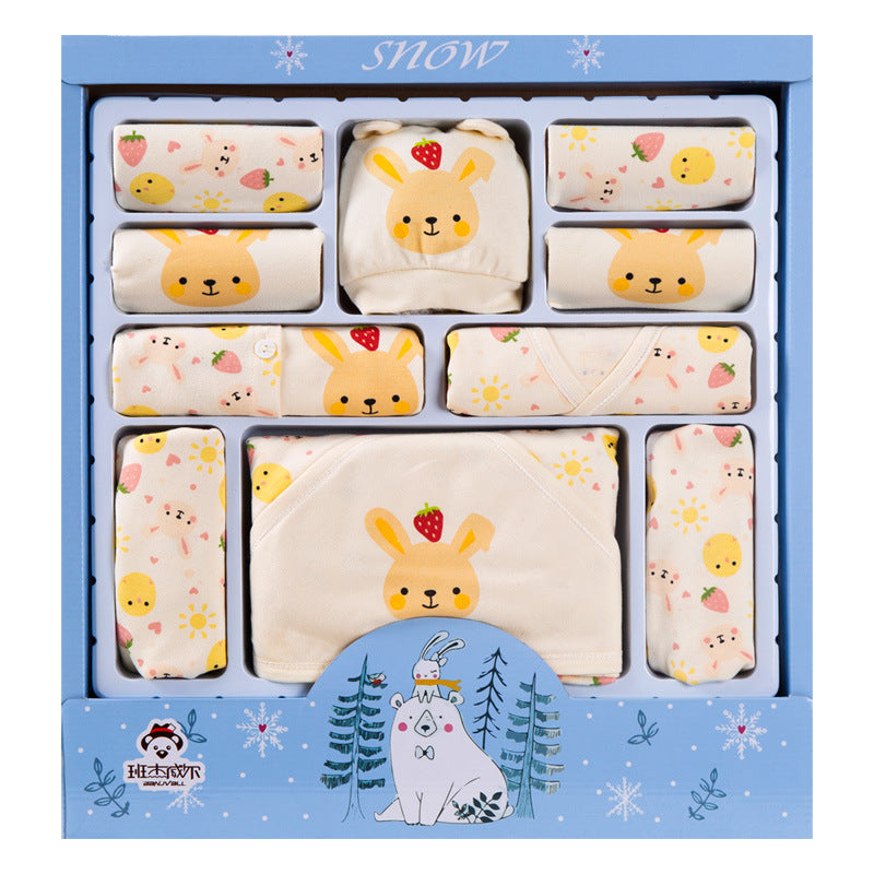 Caja de regalo para recién nacido con ropa y conjunto de ropa para bebé