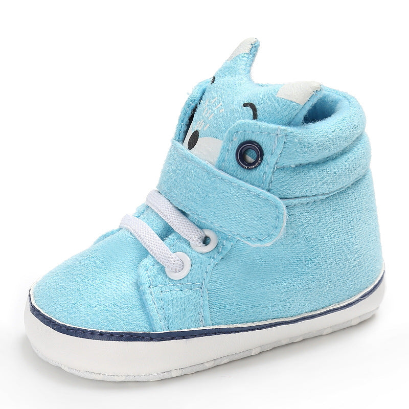 Lindos Zapatitos de Bebé de Zorro con Suela Blanda para Bebés de 0 a 1 Año