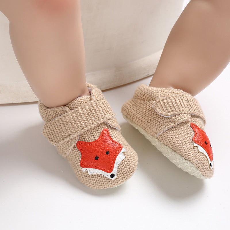 Lindos zapatos de bebé de suela blanda para bebés de 0 a 1 año