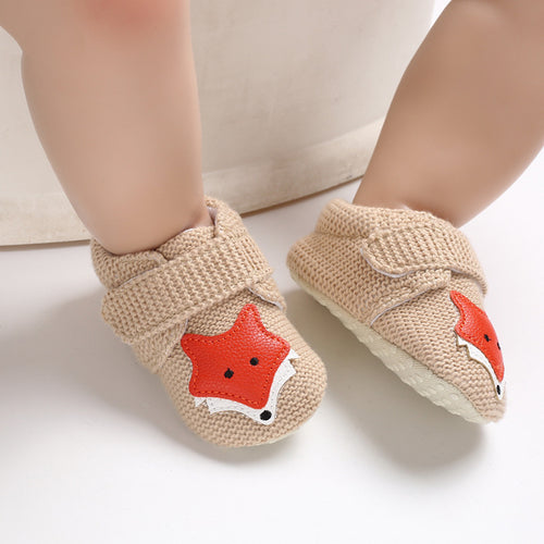Lindos zapatos de bebé de suela blanda para bebés de 0 a 1 año