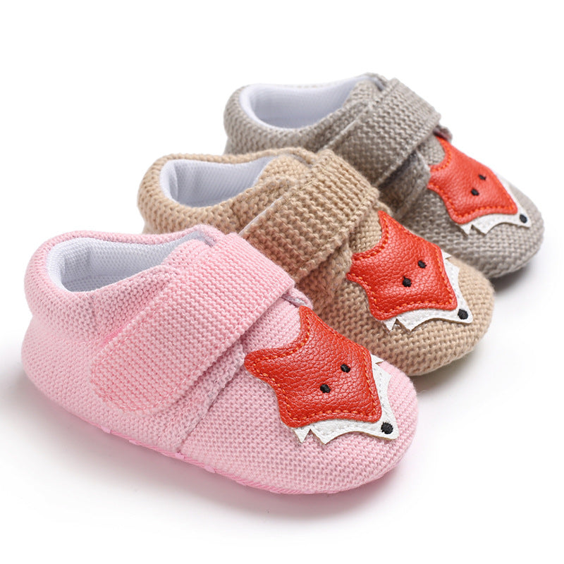 Lindos zapatos de bebé de suela blanda para bebés de 0 a 1 año