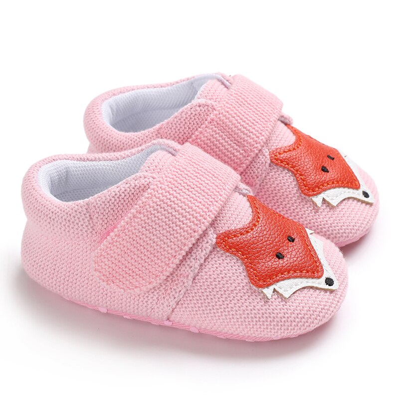 Lindos zapatos de bebé de suela blanda para bebés de 0 a 1 año